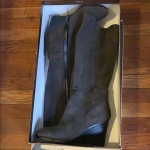 Beautiful Franco Sarto High Boot with roomie calf